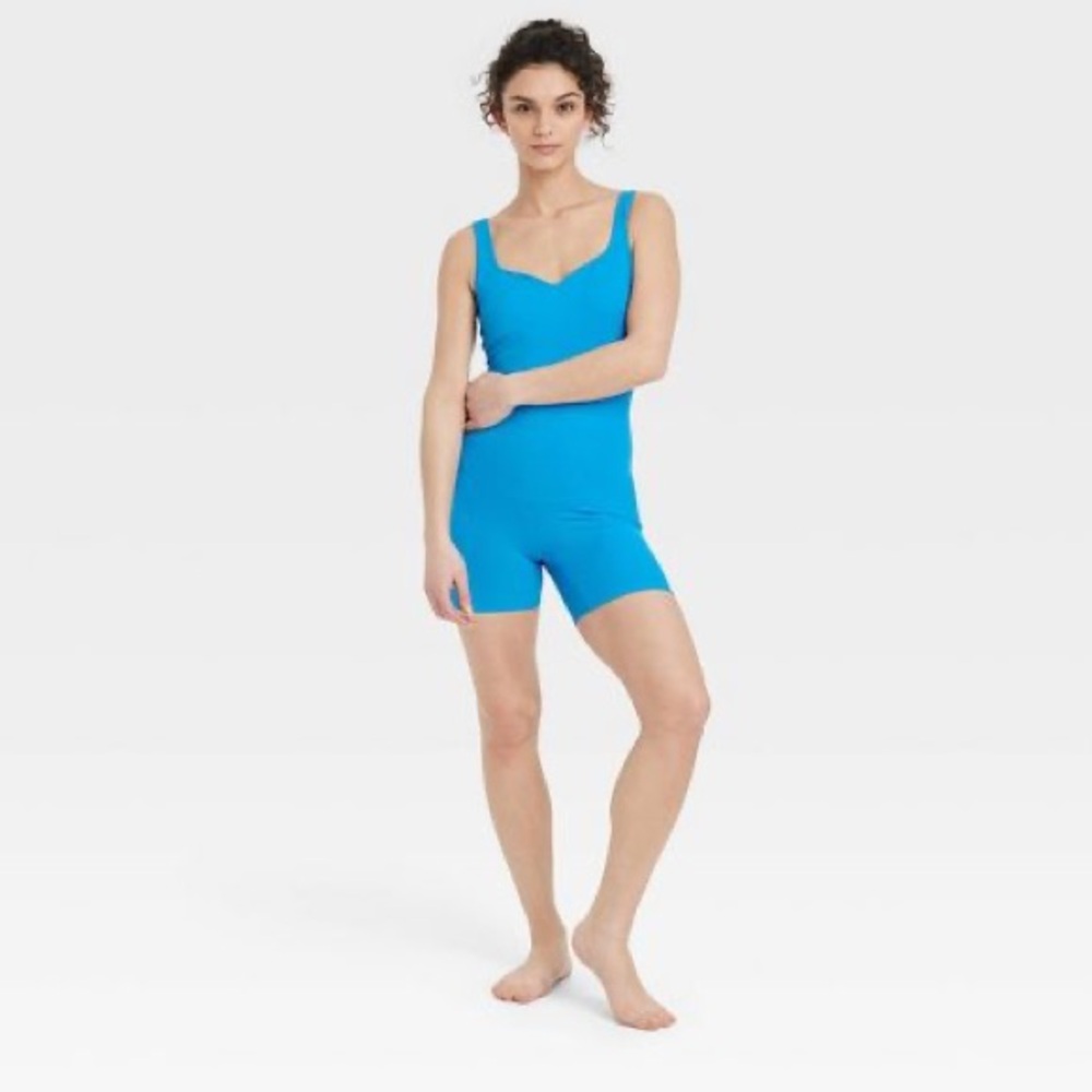 Women's Blue Sleepwear Romper
